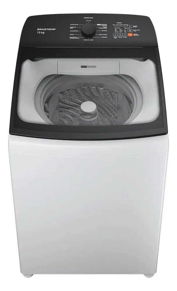Máquina De Lavar Brastemp 13kg Branca Com Ciclo Tira Manchas Branco