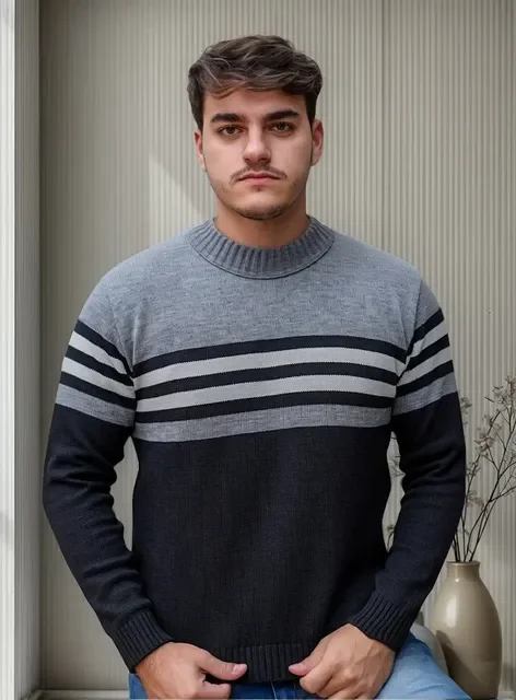 Suéter Blusa De Tricot