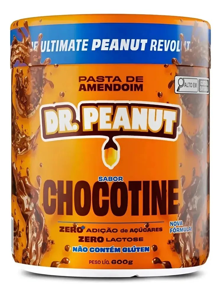 Pasta de Amendoim Gourmet Sabor Chocottine 600g - Dr. Peanut