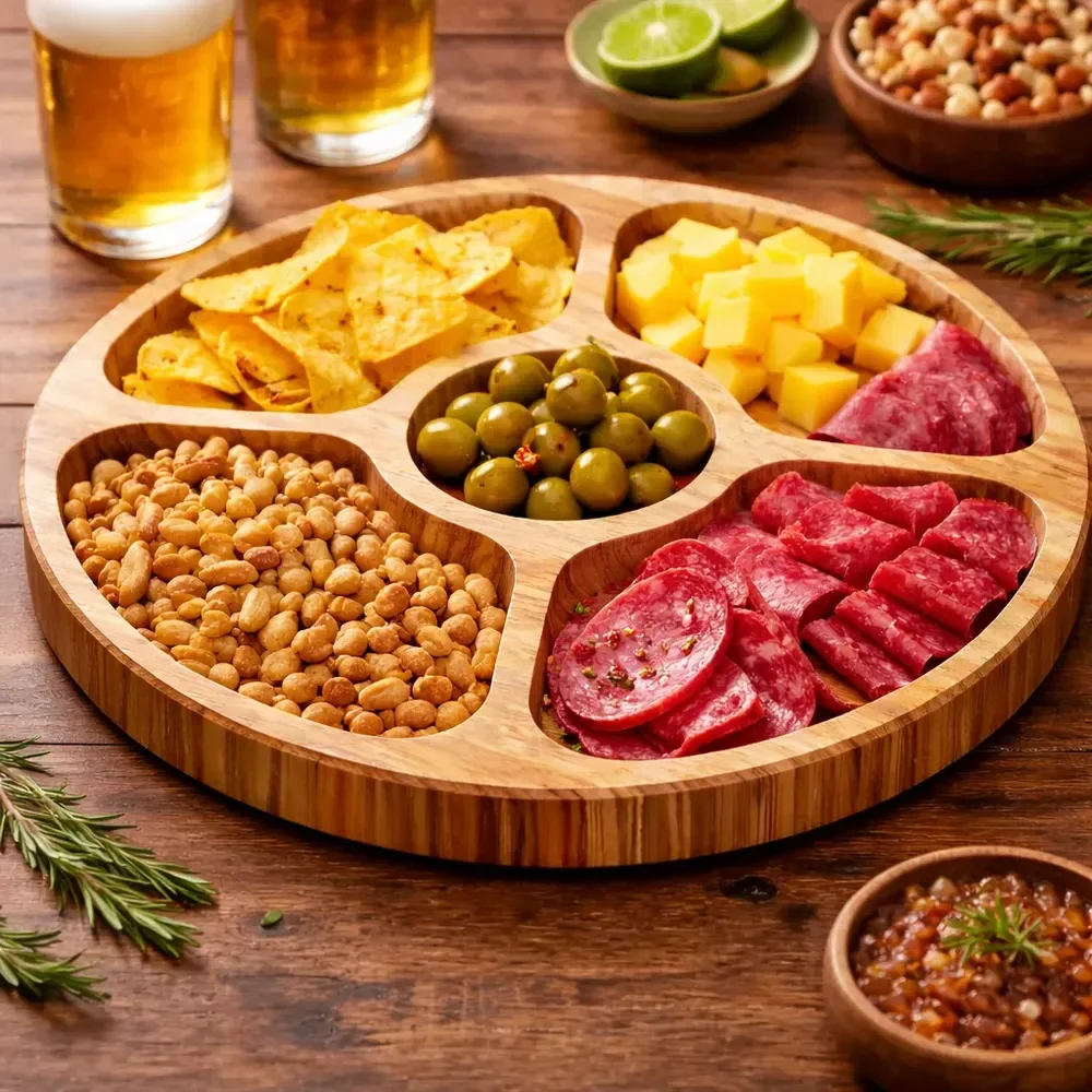 Petisqueira Tramontina Premium Bandeja Tábua Servir