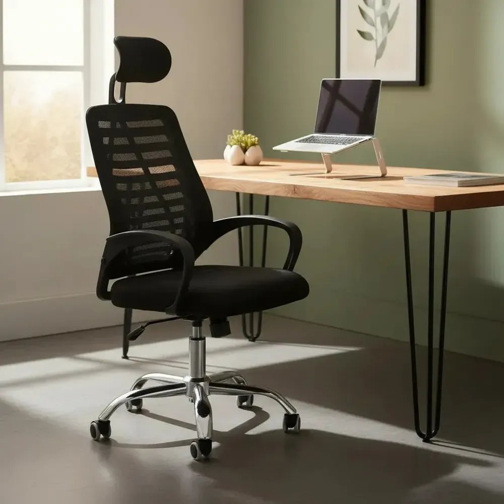 Cadeira Executiva Zebra Giratória Ergonômica