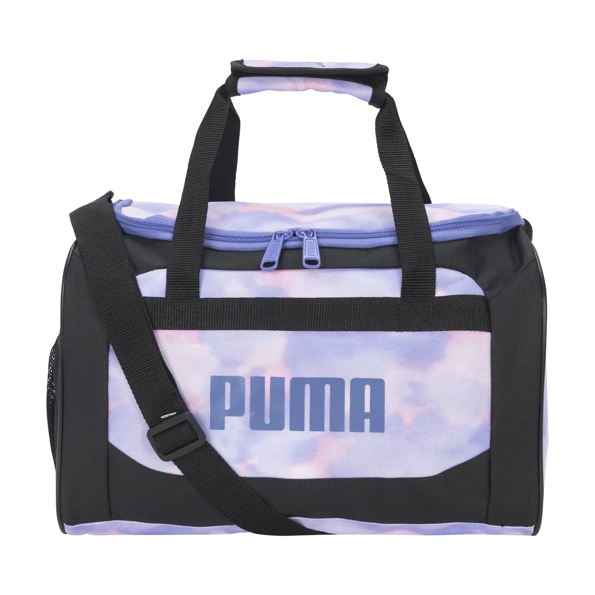 PUMA Bolsa esportiva Evercat Transformation infantil, Roxo/azul nebuloso, tamanho nico