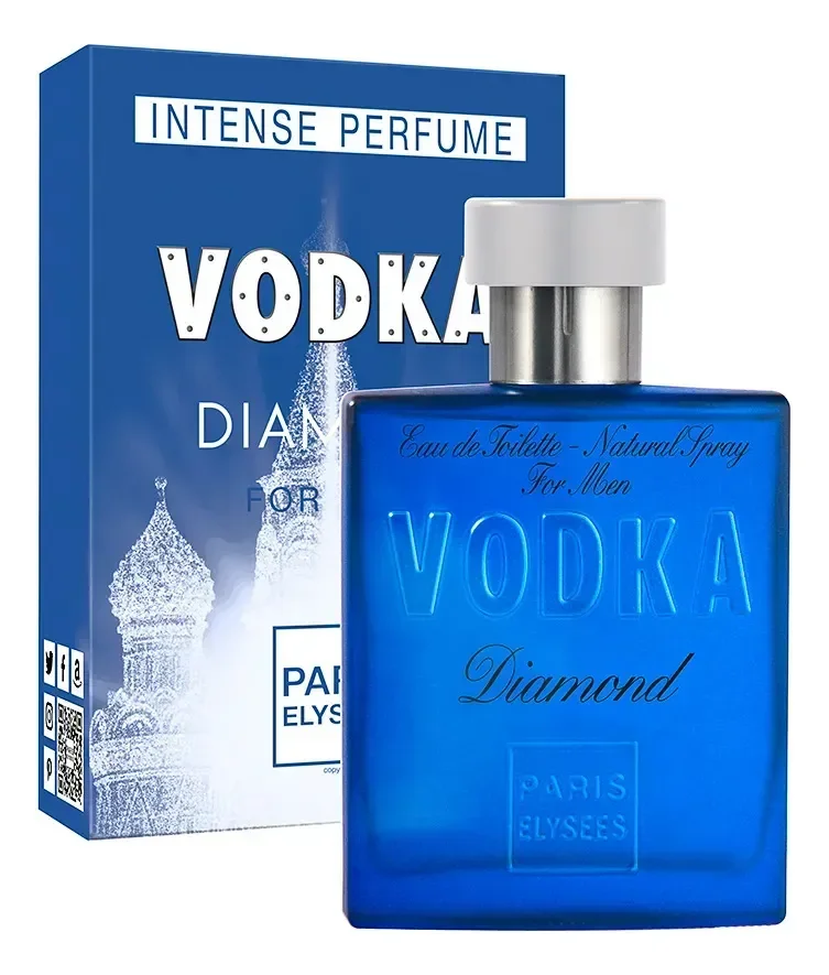 Perfume Masculino Vodka Diamond Paris Elysees Edt - 100ml