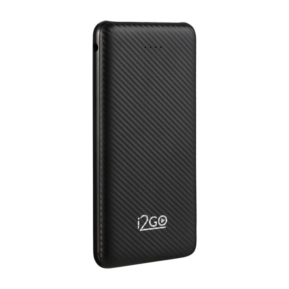 Carregador Portatil Power Bank i2GO 10000mAh 1 USB-C e 2 USB-A