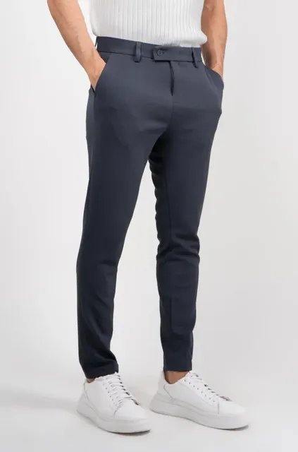 Calça Social Alfaiataria Masculina Malha Elastano Stretch (tamanhos 38 ao 50)
