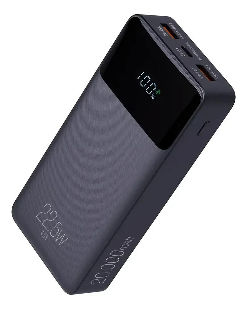 🛒Power Bank Pro 20000mah ELG Pb200bk, Bateria Portátil Univer Preto