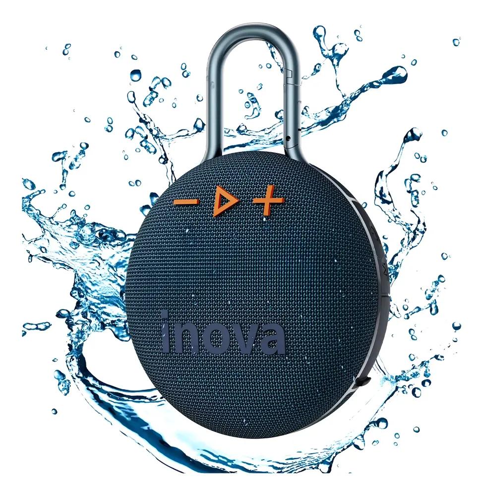 Caixa De Som Bluetooth 5.1 Portátil 40w Potente Ip67 Tws Azul 127/220v