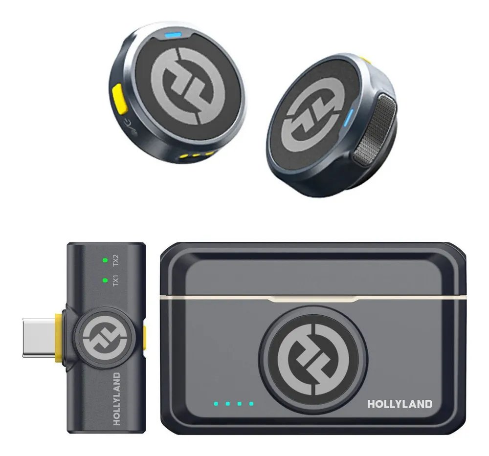 Hollyland Microfone Sem Fio Duplo Lark M2 Usb-C ​
