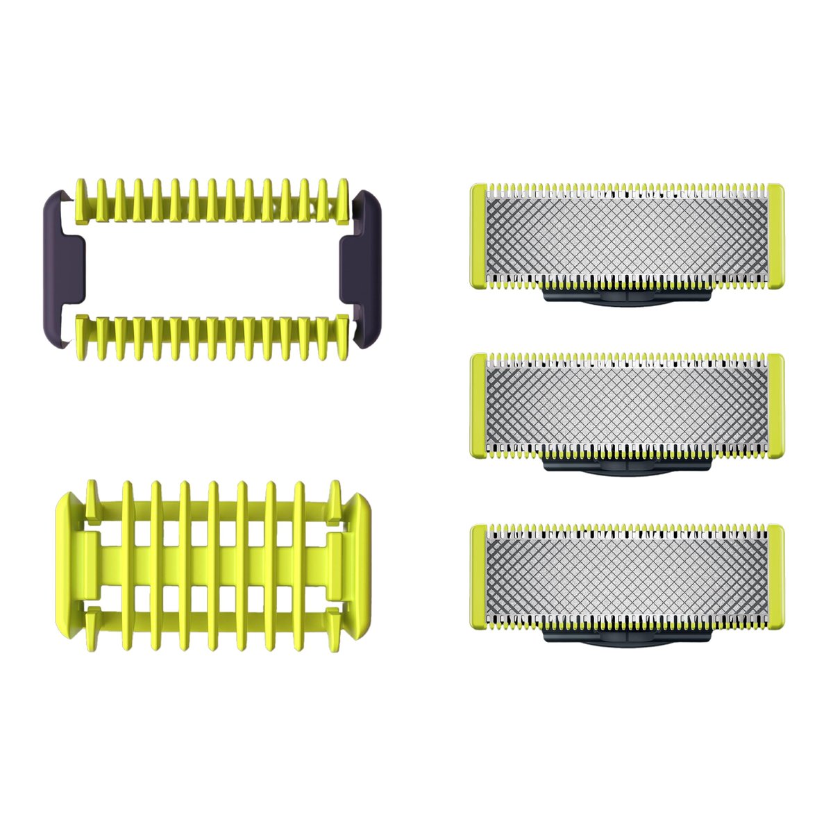 3 Lâminas de reposição + 2 Pentes Philips OneBlade
