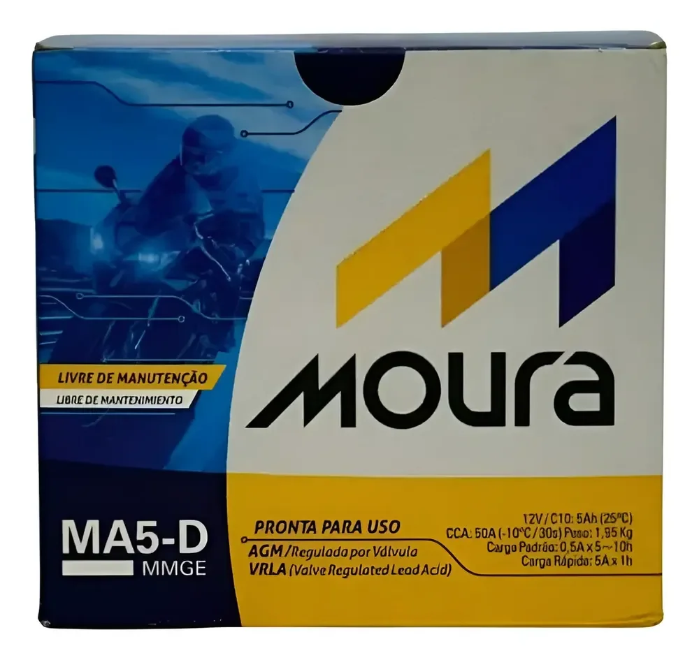 Bateria Moto Moura