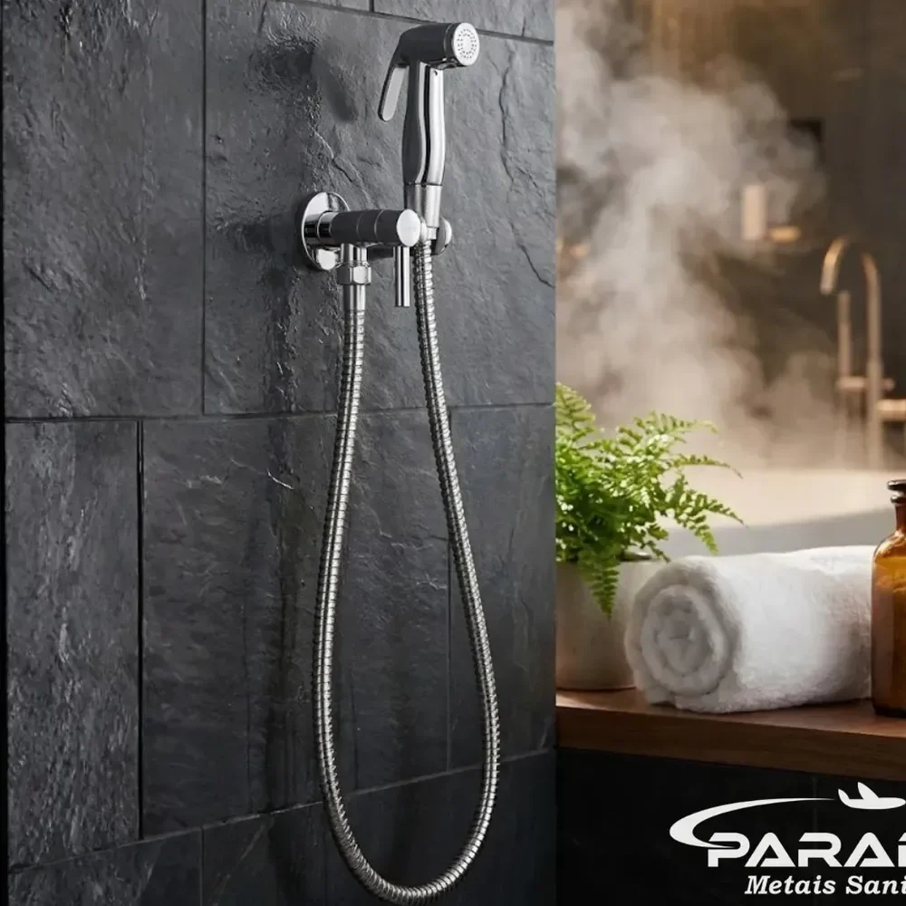 Ducha Higiênica Paradise Em Abs 1/4 Volta