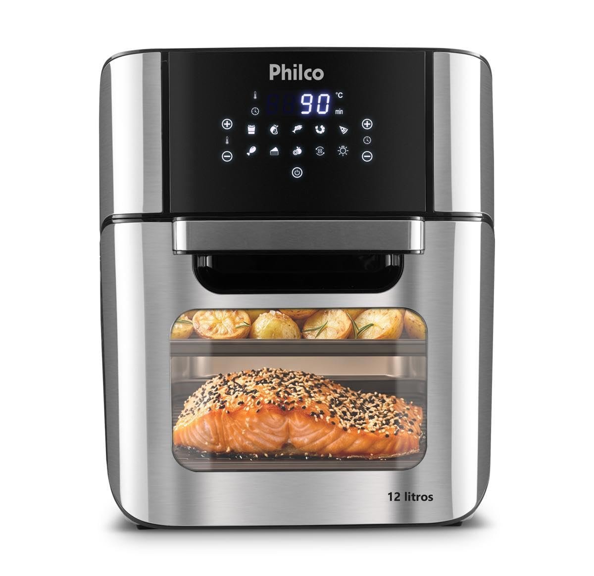 🛒Fritadeira Philco Air Fryer Oven 12L PFR2200P - 127V