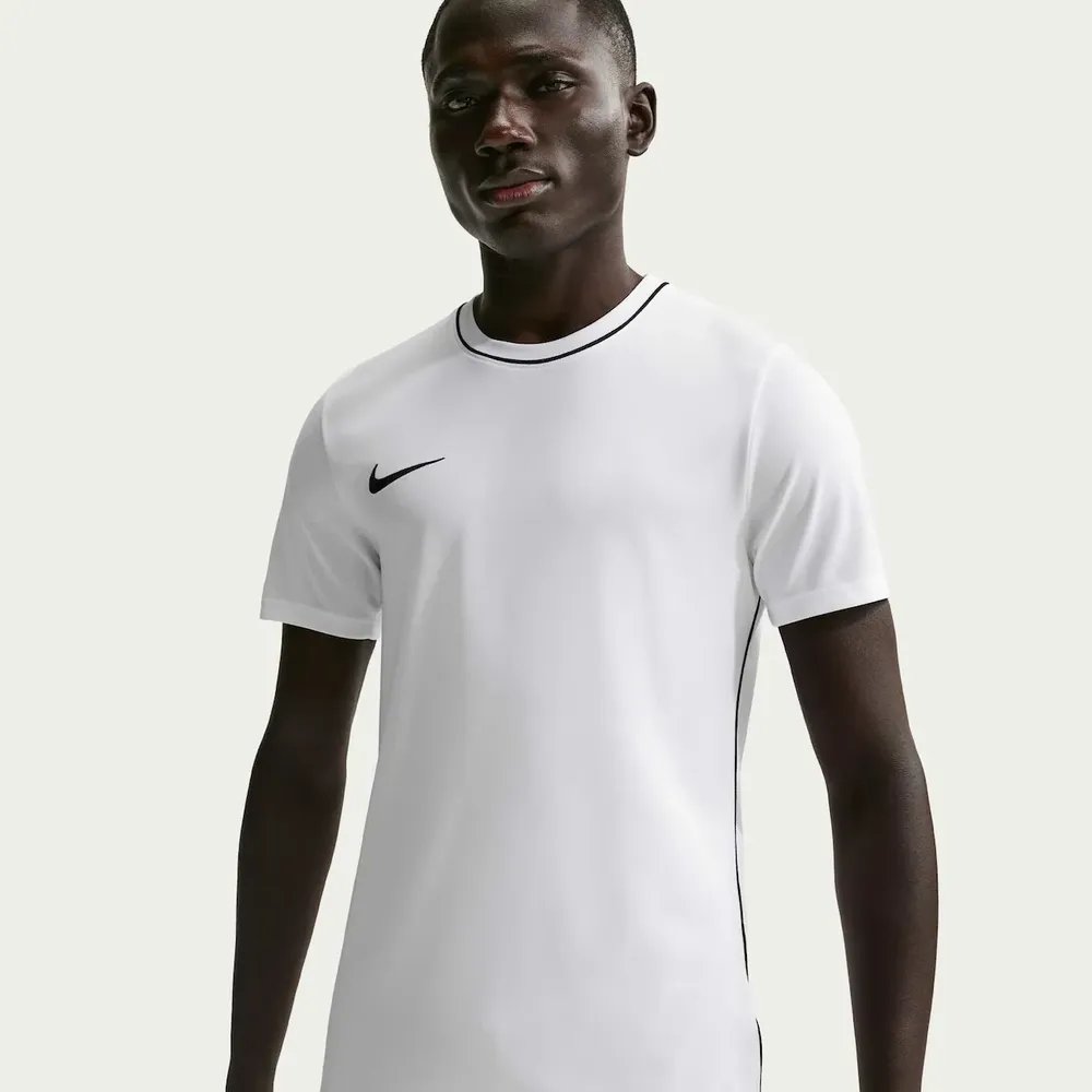 Camiseta Dri-fit Nike Park Masculina Branco/preto G