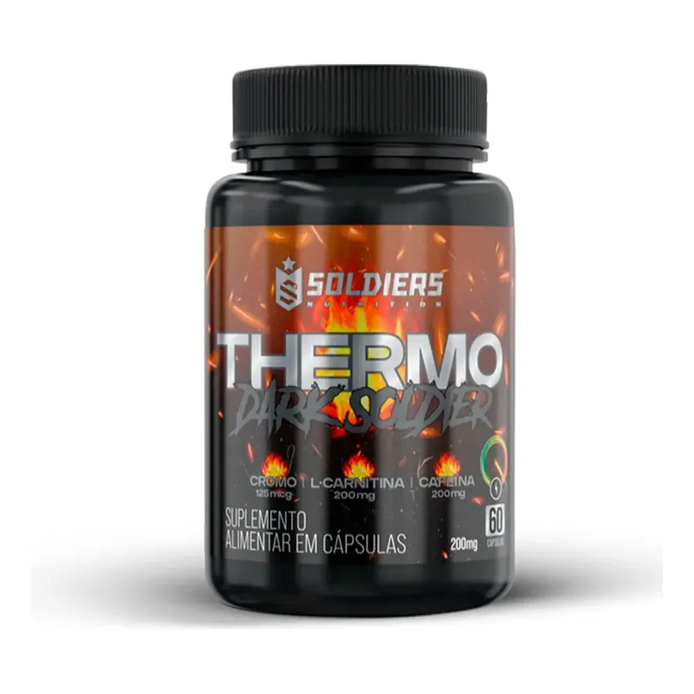 Termogênico Dark Cafeina 100% Soldiers Nutrition