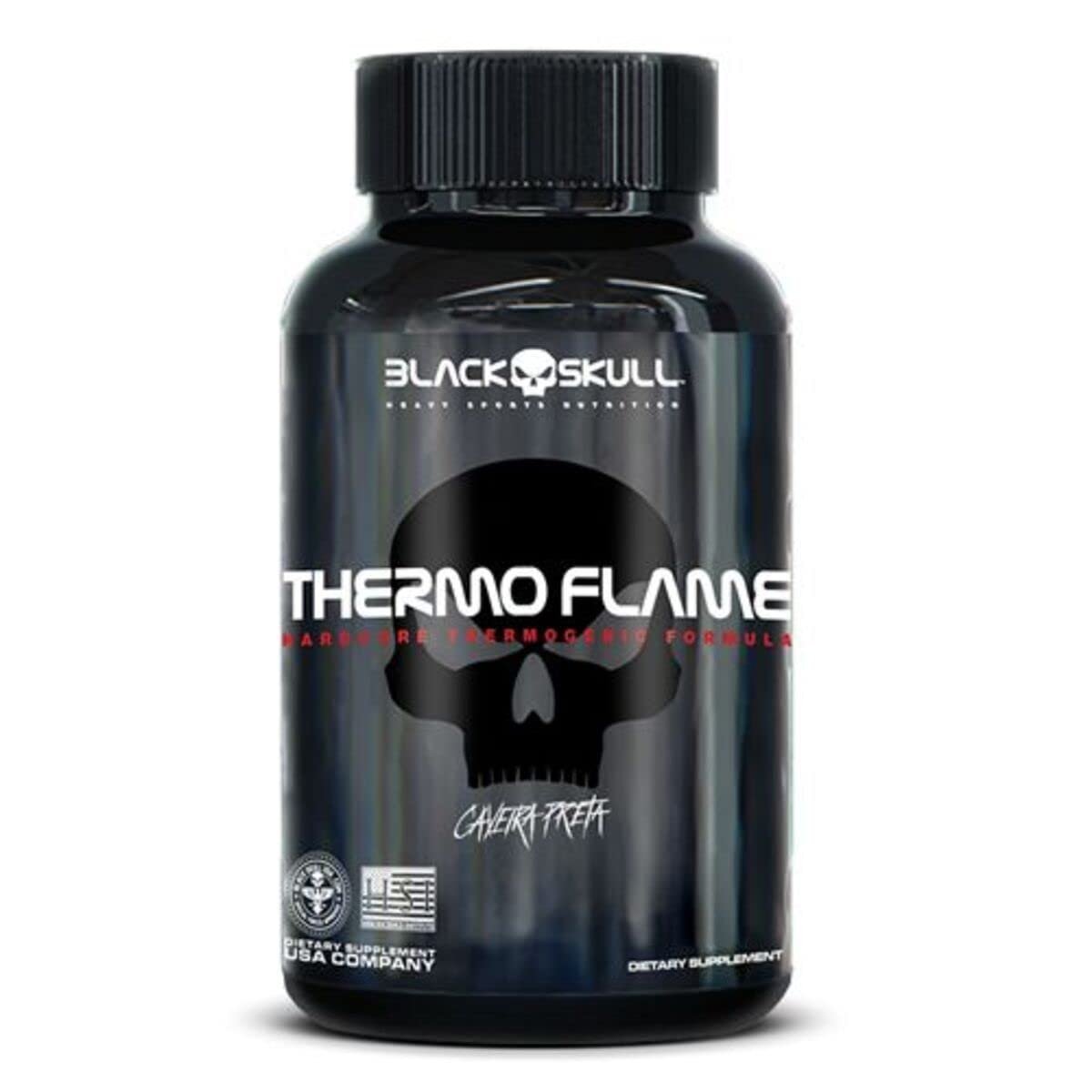 Thermo Flame, Black Skull, 120 Tablets