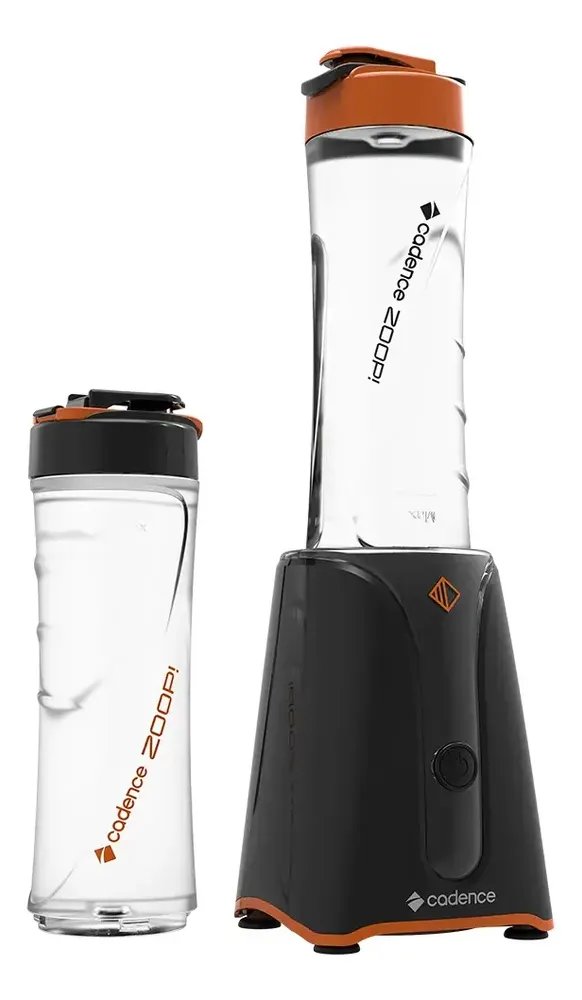 Liquidificador Cadence Zoop Contrast 2 Jarras Turbo 127v