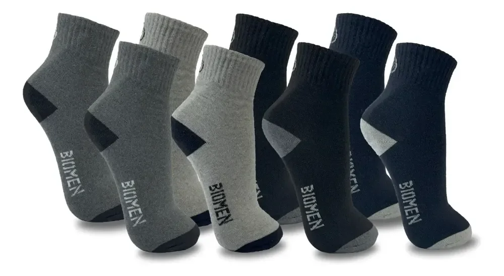 Kit 12 Pares Meia Masculina Cano Longo Conforto