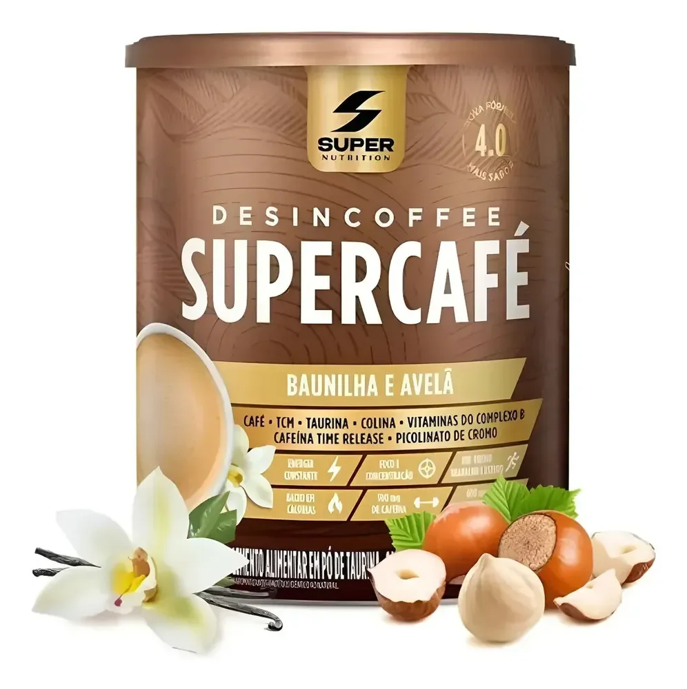 ✨Super Café Desincoffee 220g Desincha Sabor Baunilha E Avelã✨️