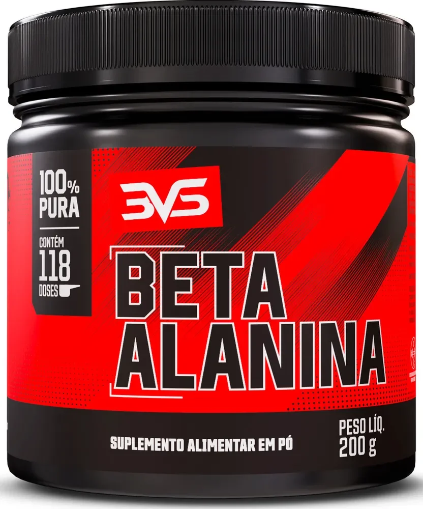 Beta Alanina 200g - 100% Pura - 3VS Nutrition