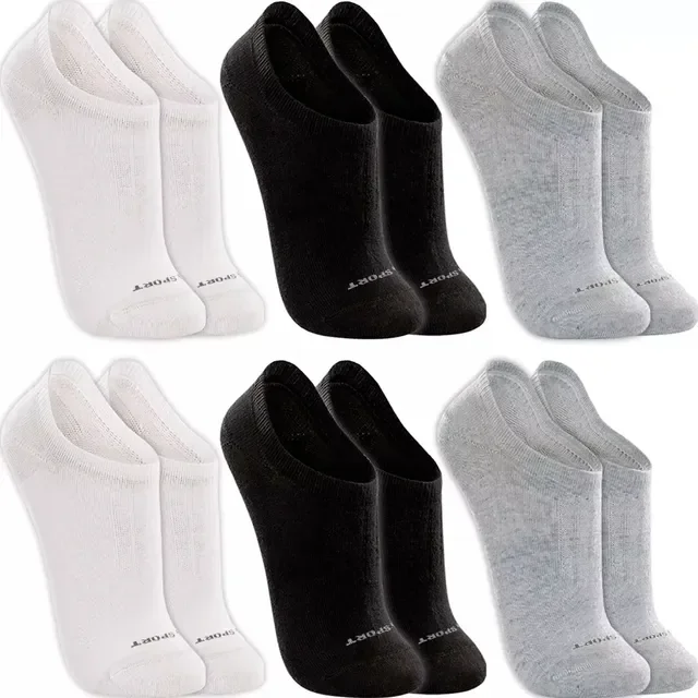 Kit 6 Pares Meias Lupo Invisível