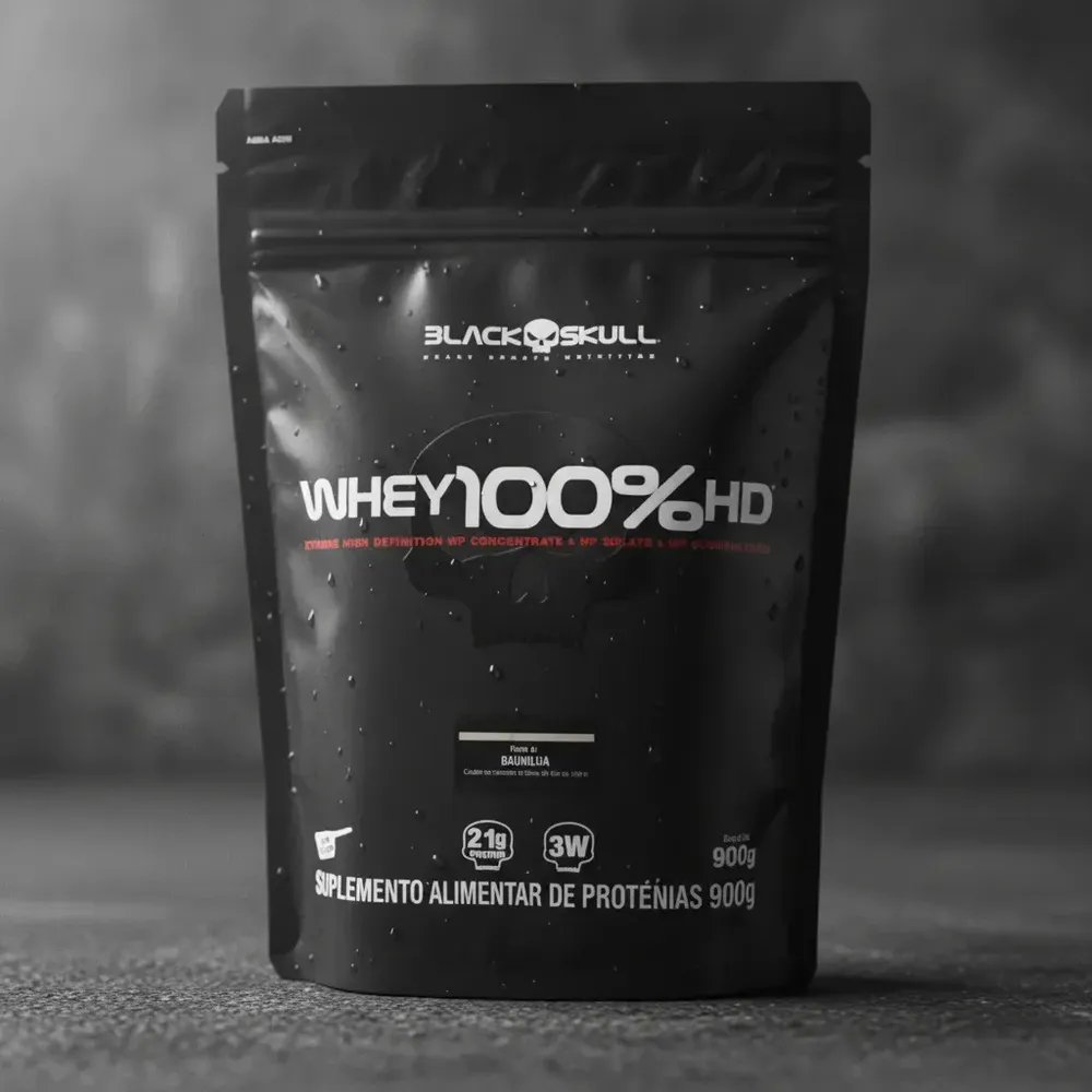 Black Skull Whey 100% HD - Cookies & Cream 900 g