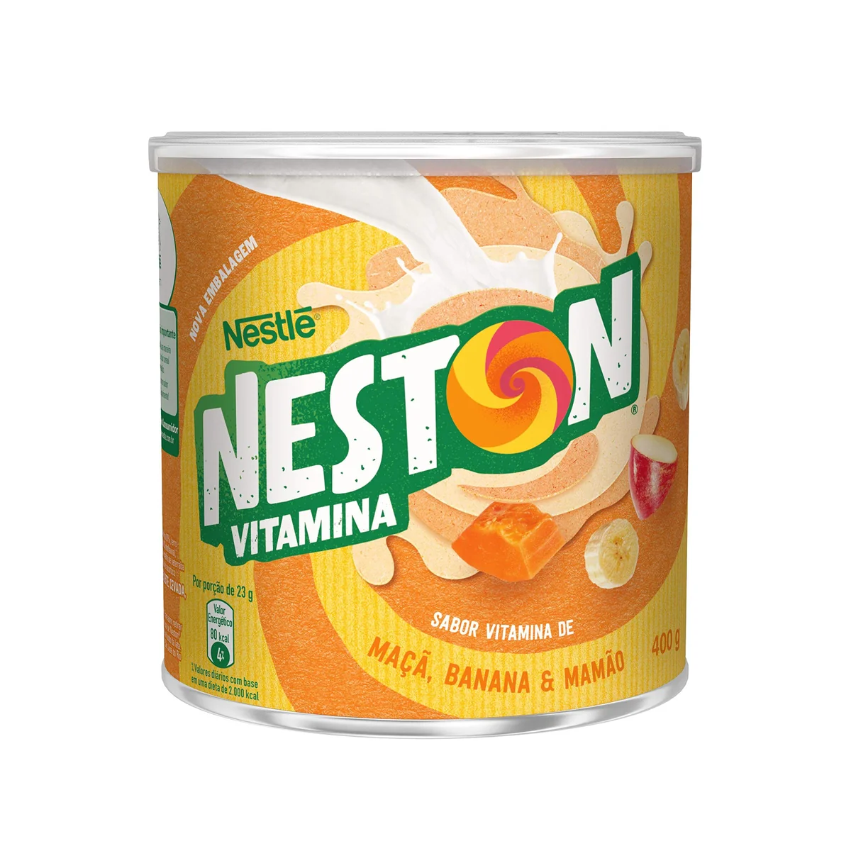 ✨Neston Cereal Infantil Vitamina Maçã Banana E Mamão 400G✨️