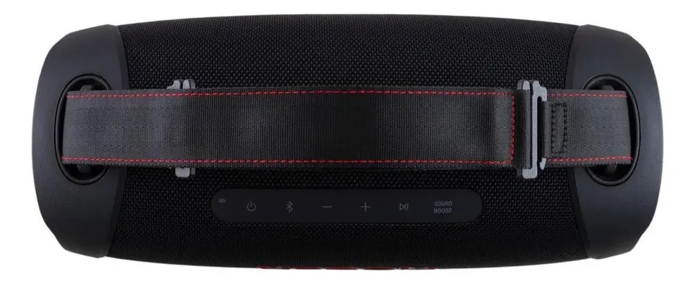 LG Xboom Go XG8T 60W+60W RMS, Iluminação Lateral, IP67, 15h de Bateria, 1 Woofer e 2 Tweeters