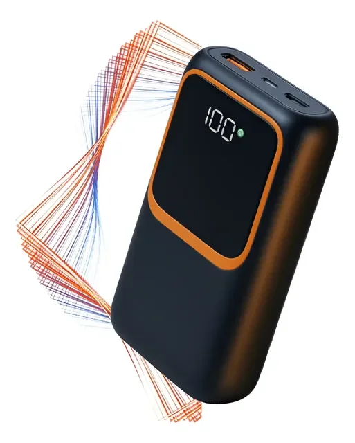 Carregador Portátil Powerbank Turbo Rápido 20000mah C/ Cabos