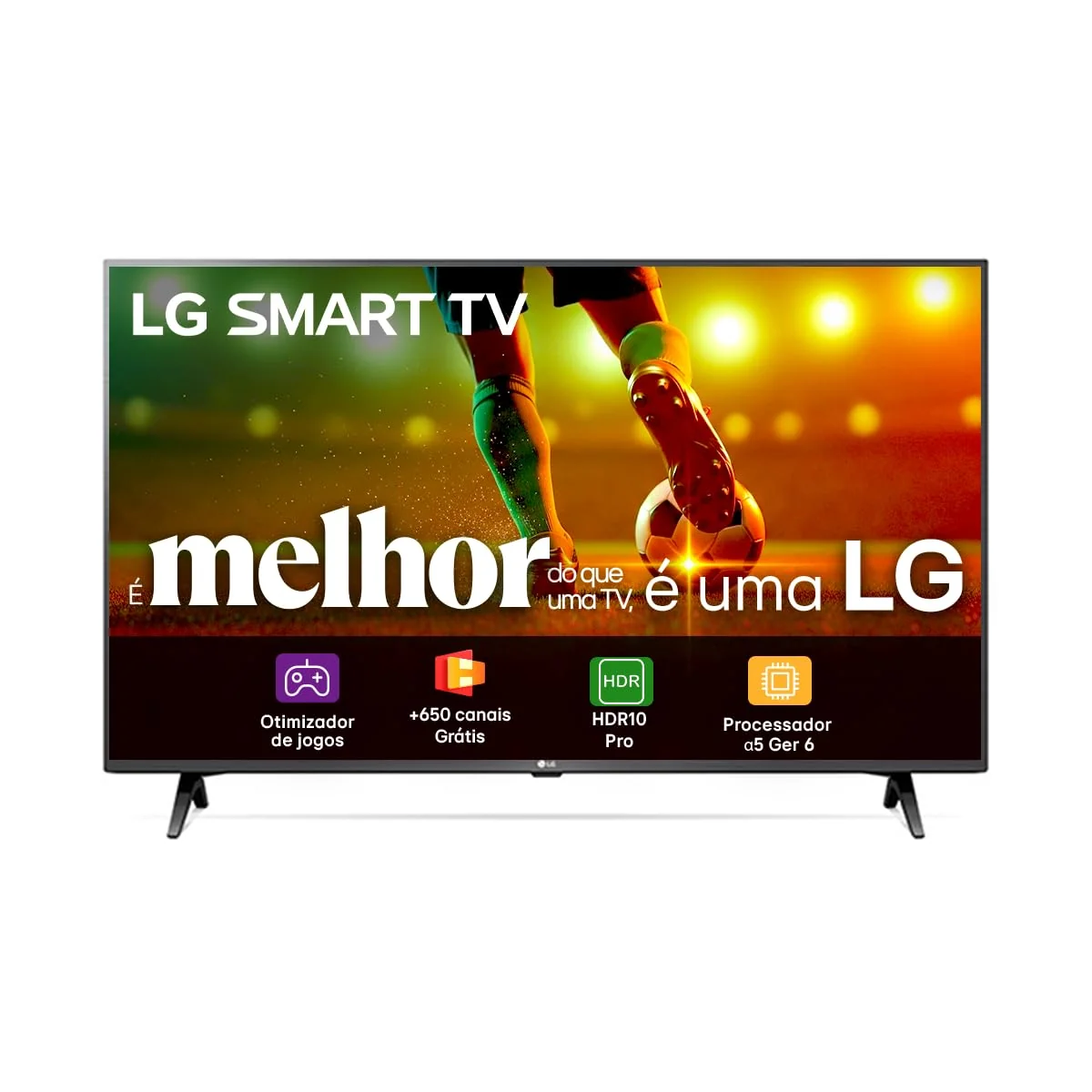 Smart TV 43" LG Full HD 43LR6700 Processador α5 Ger6 AI