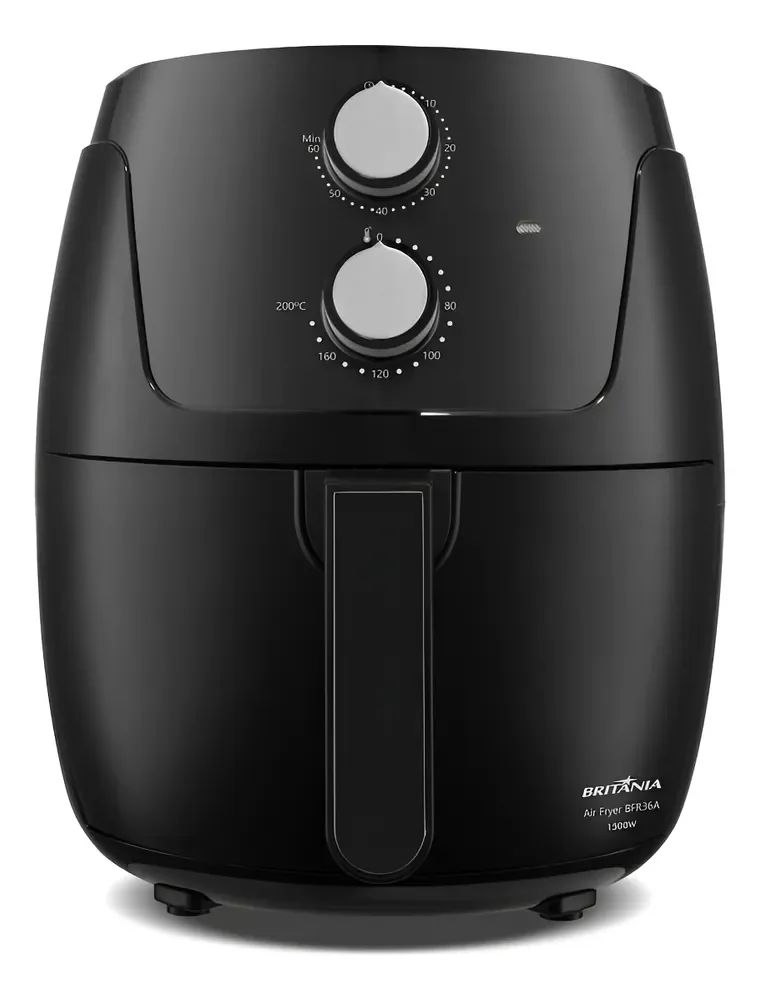 Fritadeira Elétrica Britânia Bfr36a Silverstone 4,2l 1500w Preto 127V