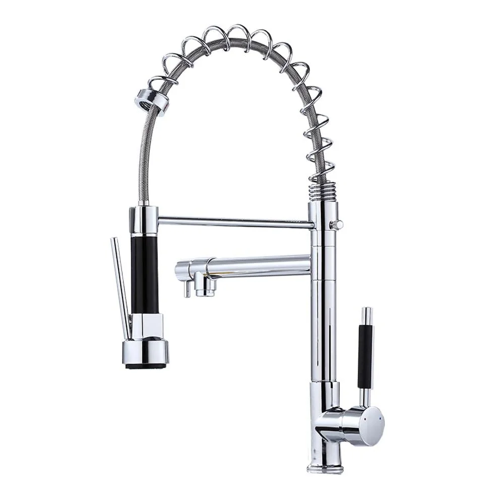 Torneira Cozinha Gourmet Pia com Misturador Monocomando Extensível 50cm ​