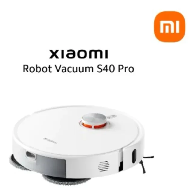 Robô Aspirador Xiaomi S40 Pro Alexa E Google Branco BIVOLT