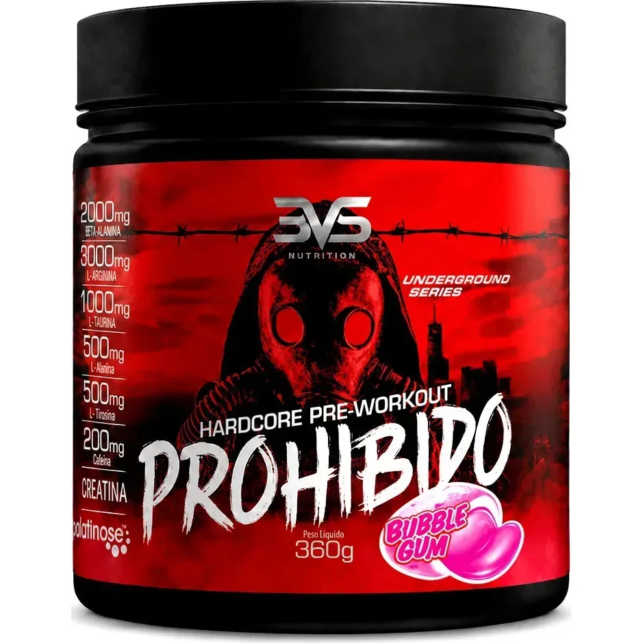 Prohibido Pré Treino 360g