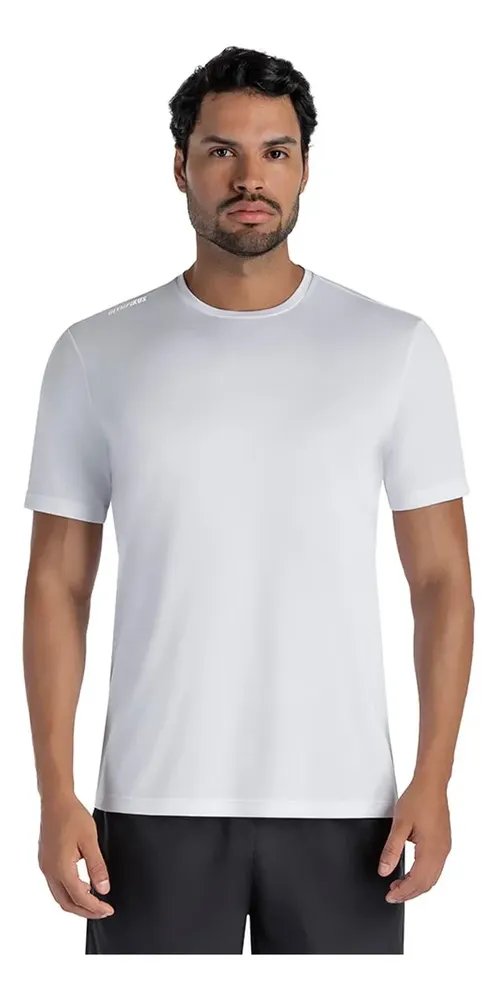 Camiseta Academia Treino Masculina Essential 2.0 Olympikus Branco