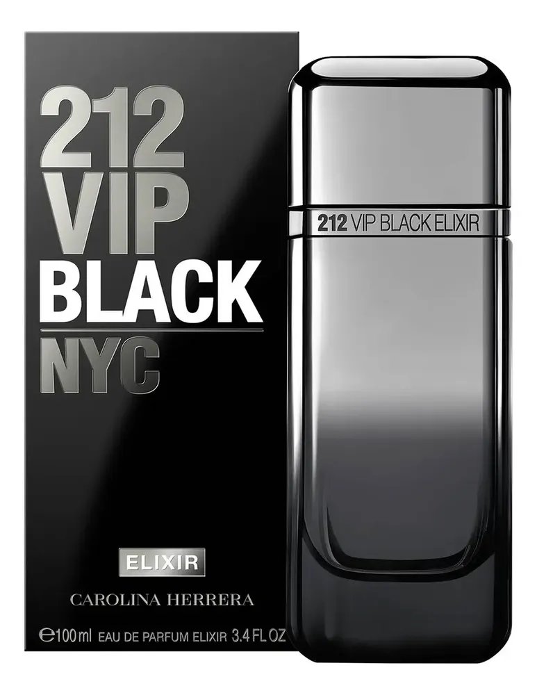 🔥Perfume Carolina Herrera 212 VIP black elixir - eau de parfum, 100 ml