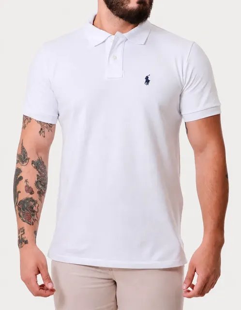 Camisa Polo Ralph Lauren Piquet (P ao G1)
