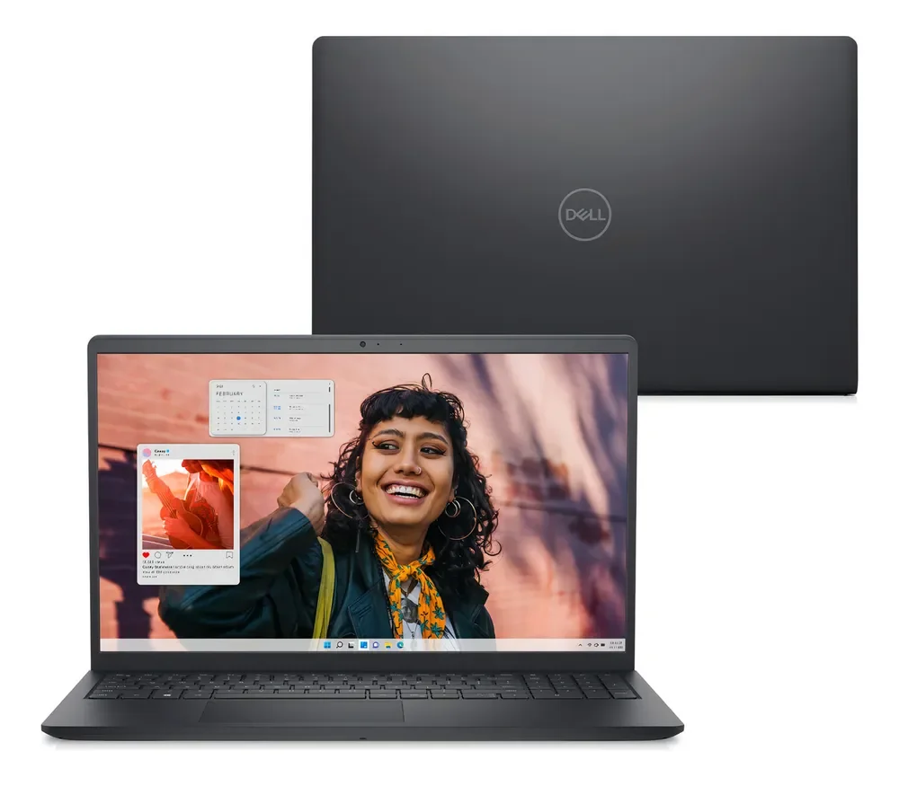 Notebook Dell Inspiron I15-i1300-a60p 15.6 I5 16gb 1tb W11 Preto