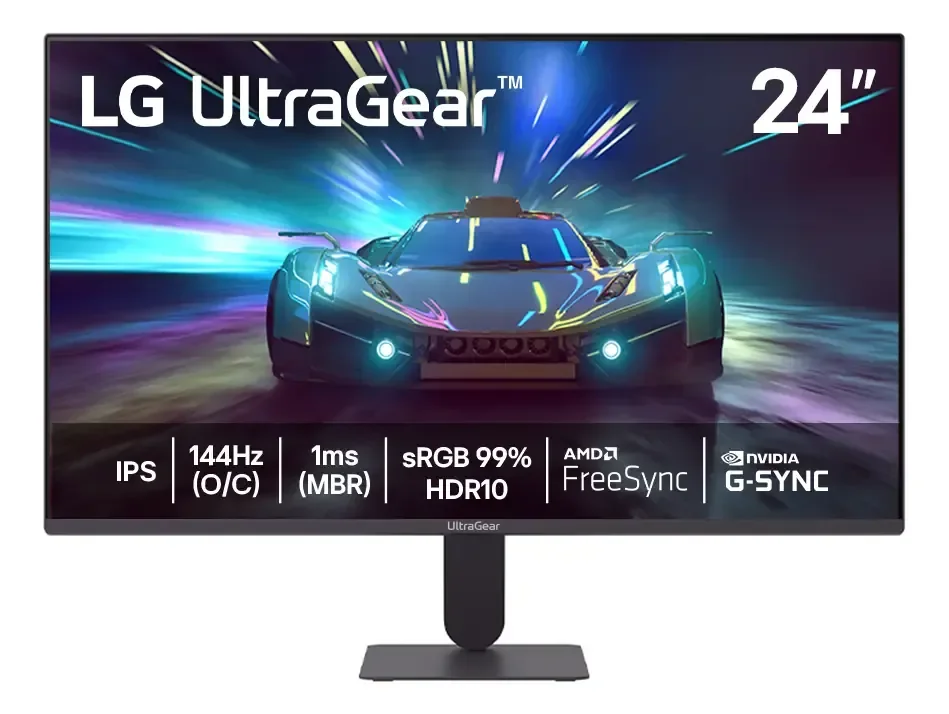 Monitor LG UltraGear™ 24G411A-B 24",FHD, 144Hz, 1ms