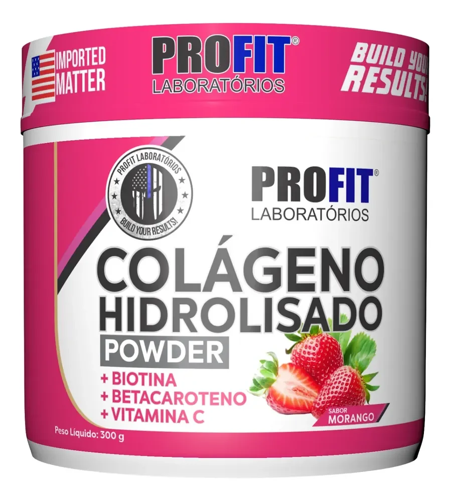 Colágeno Hidrolizado 300g Suplemento Profit