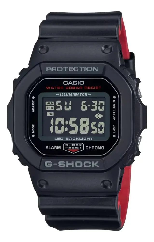 Relogio Casio G Shock Masculino Digital Dw 5600uhr 1dr