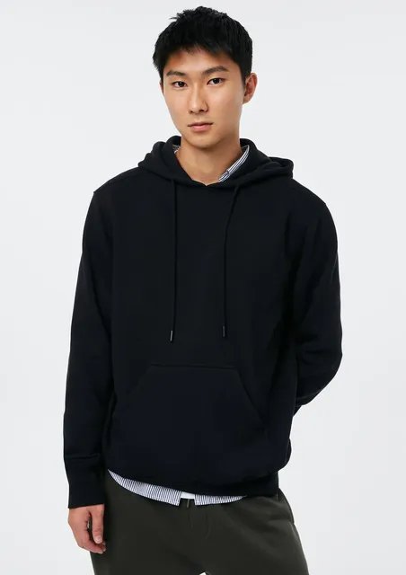 Blusão Masculino Moletom Peluciado  Capuz Hoodie Hering
