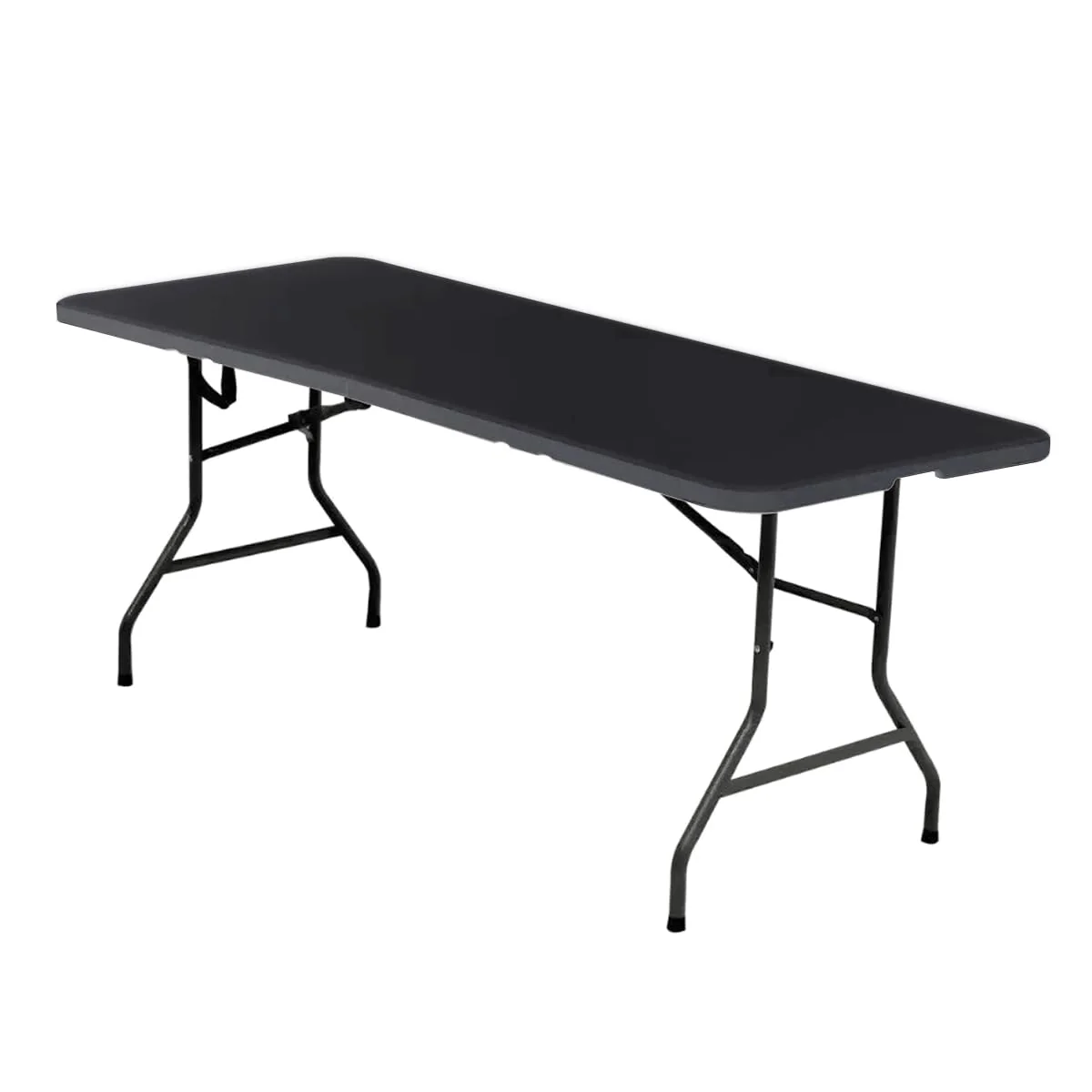 Mesa Dobrável Para Churrasco Maxchief 1,80 Mts C/alça Preto