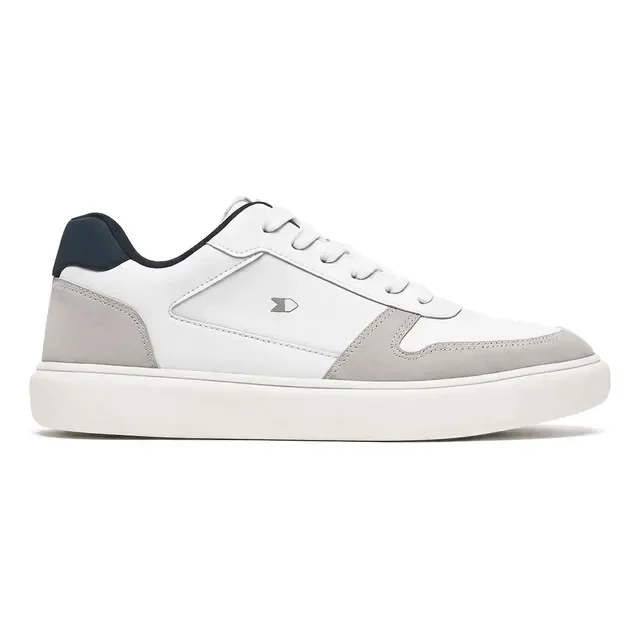 Tênis Sapatenis Masculino Sandrini Evoke Lite Branco Couro (2 cores)