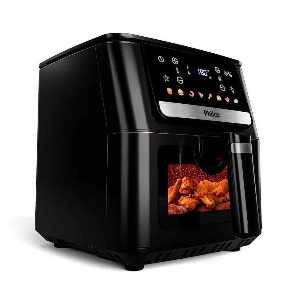 6,5L REDSTONE 🤌🏼😱 Fritadeira Elétrica PAF65A Redstone 6,5L 1700W Air Flow Philco