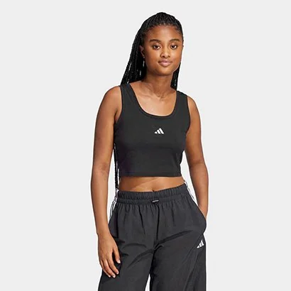 Blusa Adidas Cropped Small Logo