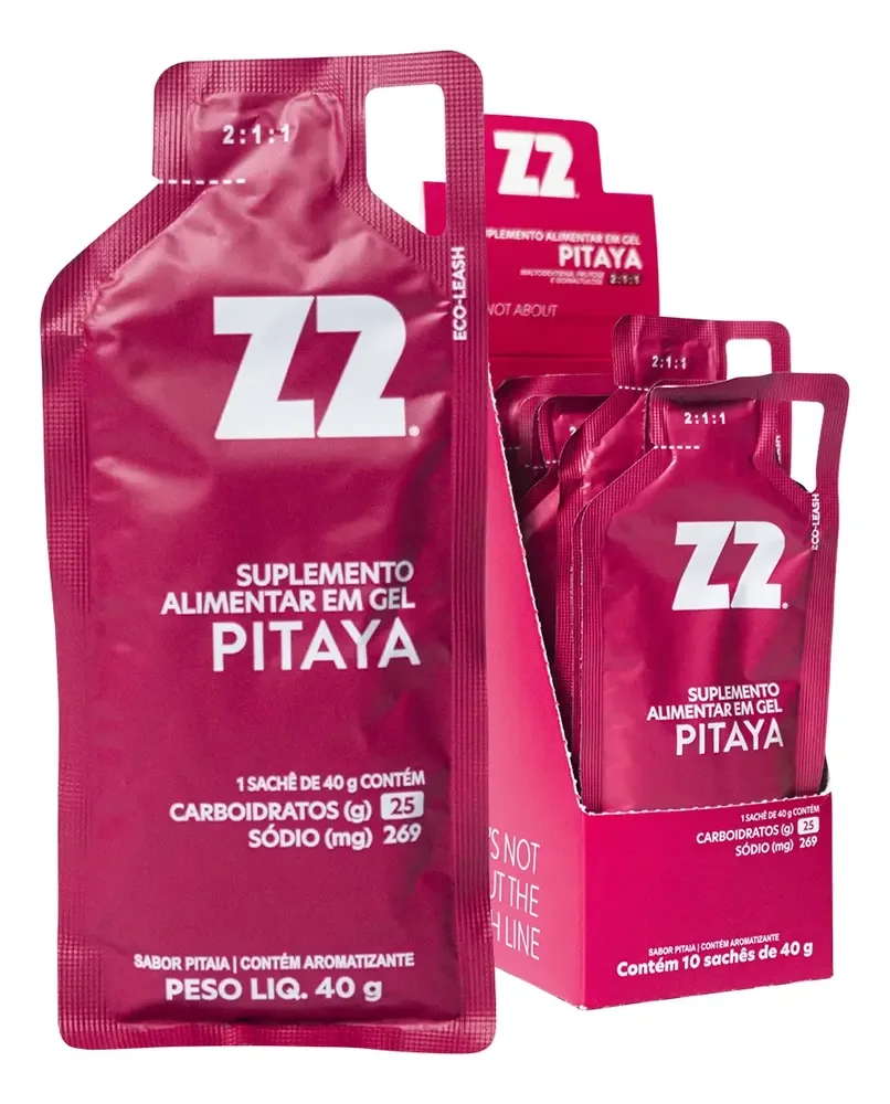 Box com 10 Unidades Energy Gel Z2 Pitaya