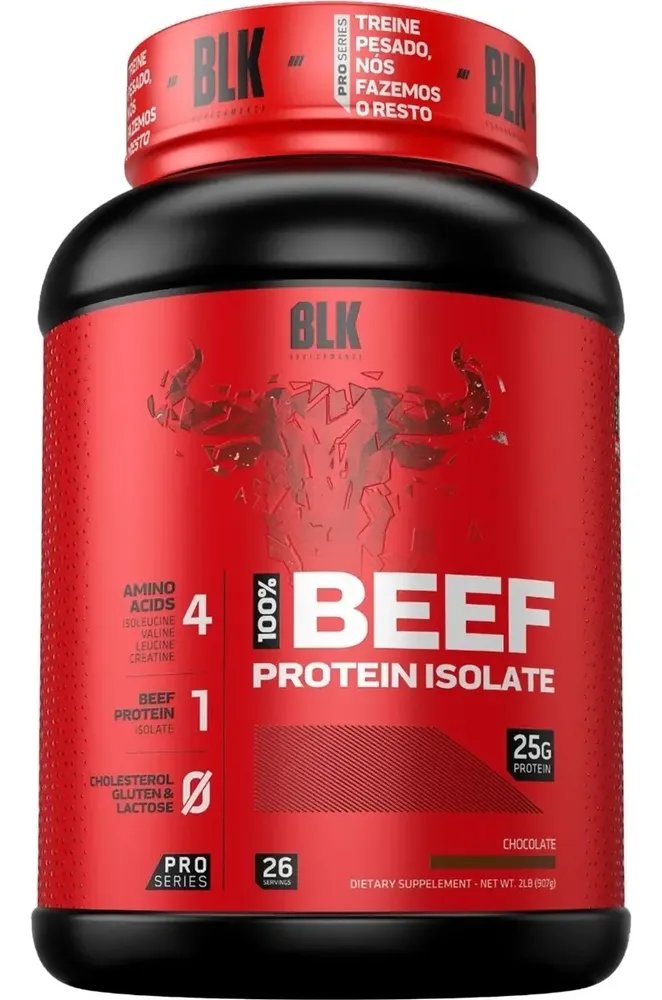 Whey Protein Carne Blk 410 Beef Protein 907g Blk