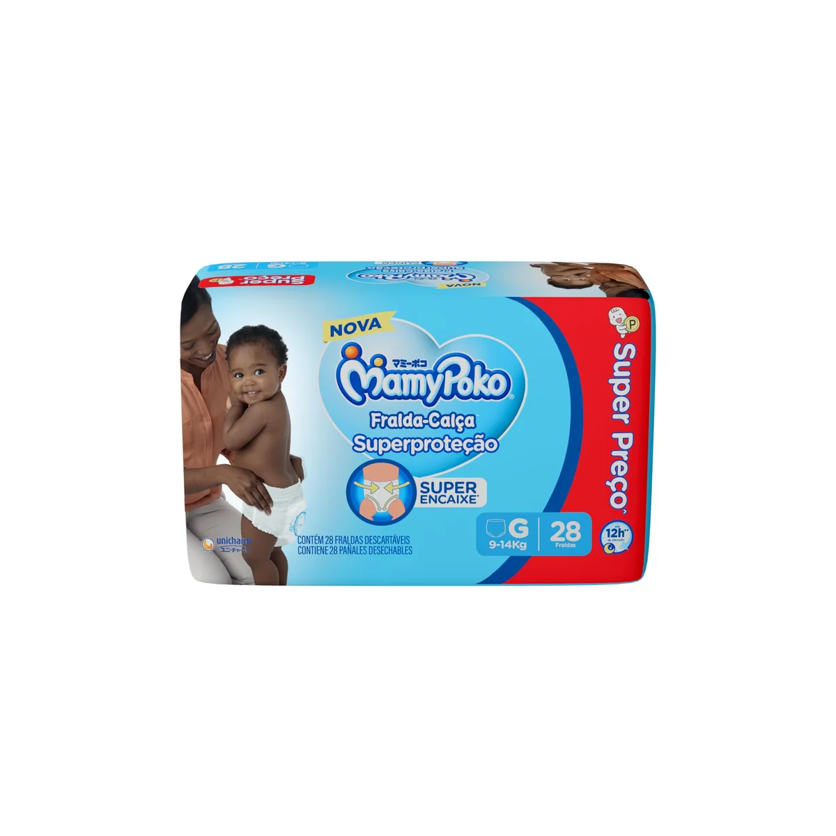 ✨MamyPoko Fralda-Calça Superproteção G 28 Unidades✨️