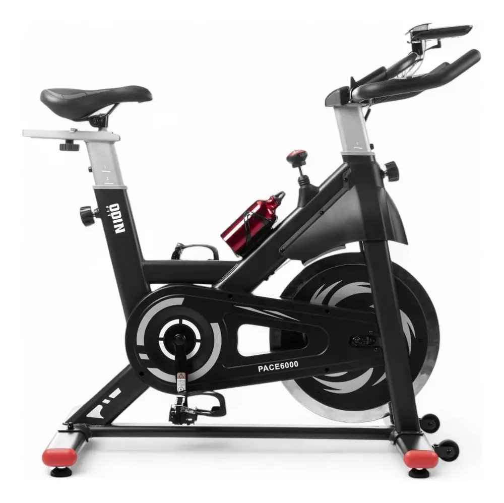 Bicicleta Ergometrica Para Spinning Mecanica Roda De Inercia 18kg Pace6000 Odin Fit