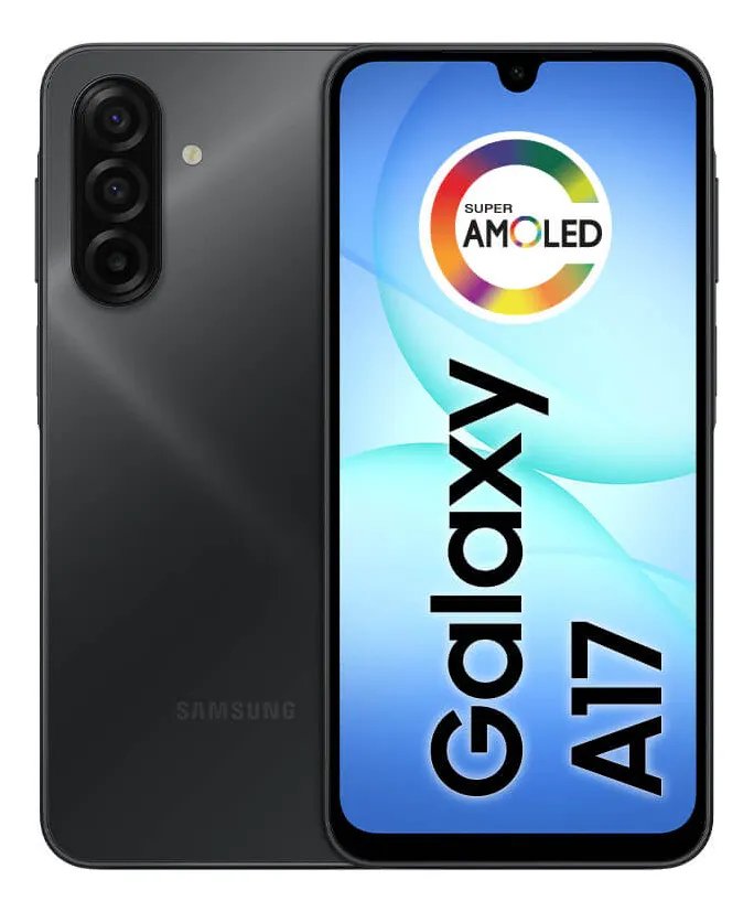 Celular Samsung Galaxy A17 Com Ia 128gb 4gb Ram Cam De 50mp Tela De 67 Nfc Ip54 Preto